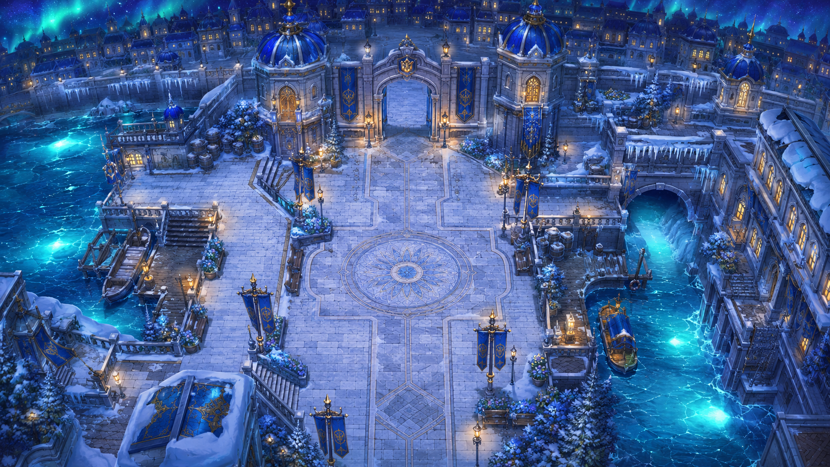 Game environment screenshot selected as source media